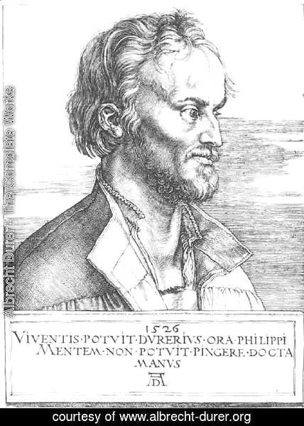 Albrecht Durer - Philipp Melanchthon