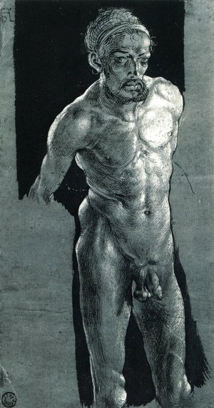 Albrecht Durer - Self-Portrait in the Nude