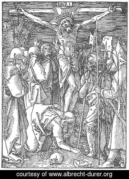 Albrecht Durer - Small Passion 24. Christ on the Cross