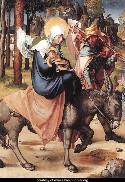 The Seven Sorrows of the Virgin The Flight into Egypt