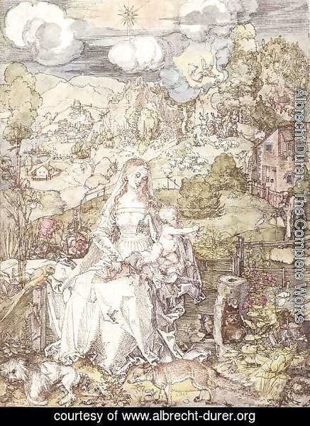 Albrecht Durer - The Virgin among a Multitude of Animals