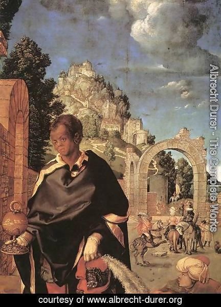 Albrecht Durer - Adoration of the Magi (detail) 2