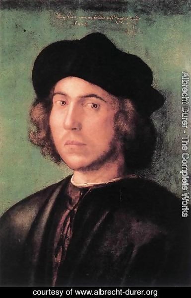 Albrecht Durer - Portrait of a Young Man 4