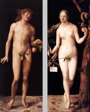 Albrecht Durer - Adam and Eve 3