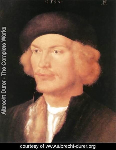 Albrecht Durer - Portrait of a Young Man 5