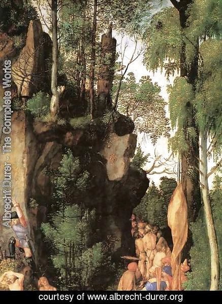 Albrecht Durer - The Martyrdom of the Ten Thousand (detail) 2