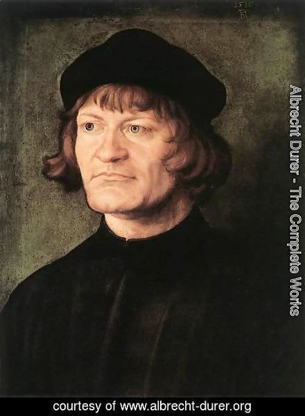 Albrecht Durer - Portrait of a Cleric 2