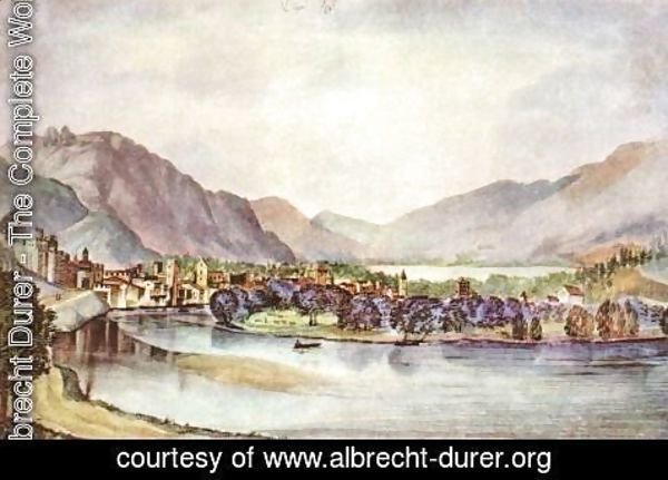 Albrecht Durer - View of Trento 2