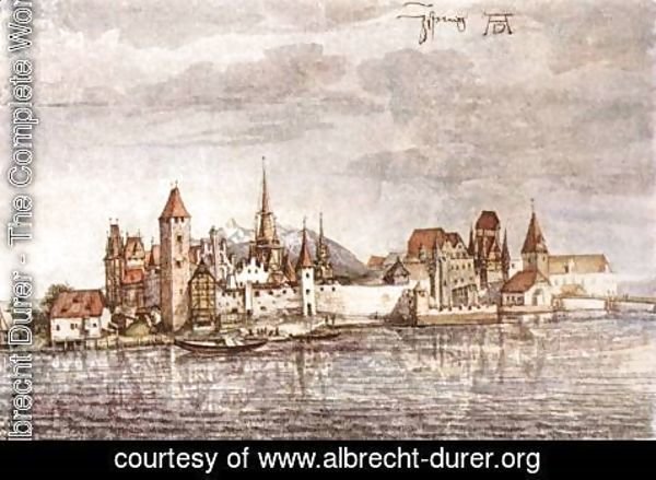 Albrecht Durer - View of Innsbruck 2
