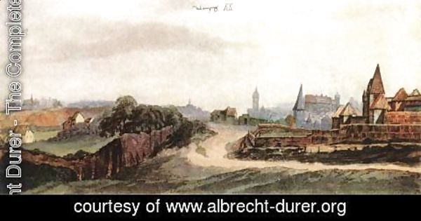 Albrecht Durer - View of Nuremberg 2