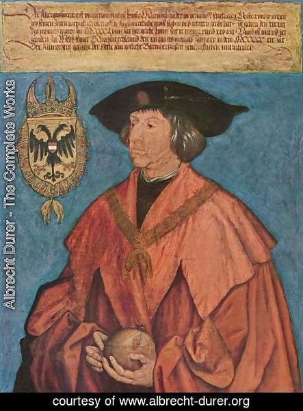 Albrecht Durer - Emperor Maximilian I 1 1519