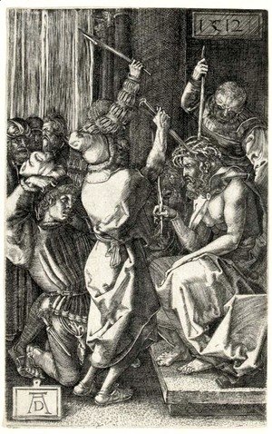 Christ crowned with Thorns from the Engraved Passion