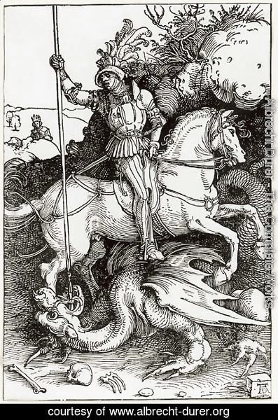 Albrecht Durer - St. George killing the Dragon