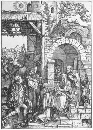 The Adoration of the Magi, from The Life of the Virgin
