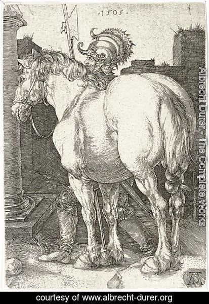 Albrecht Durer - The Large Horse 2