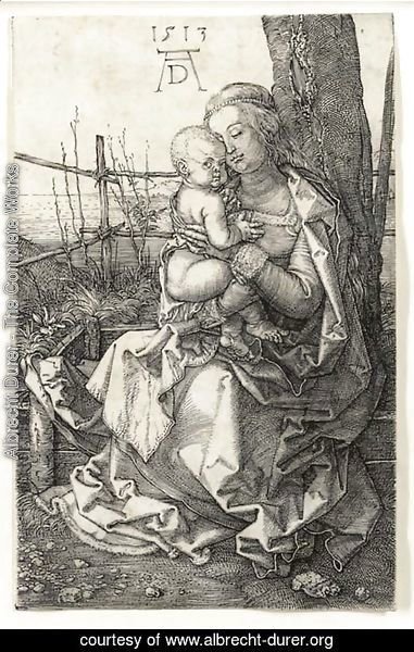 The Virgin and Child seated by a Tree