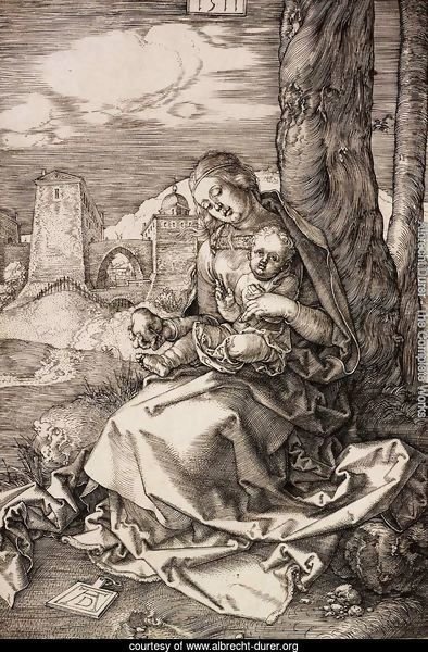 The Virgin and Child with a Pear