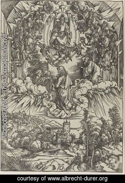 Albrecht Durer - St. John Before God And The Elders