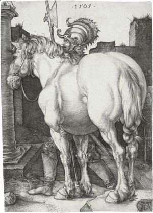 Albrecht Durer - The Large Horse 3