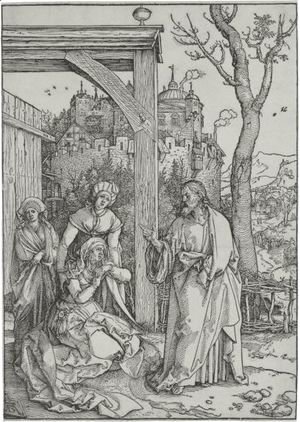 Albrecht Durer - Christ Taking Leave Of His Mother 3