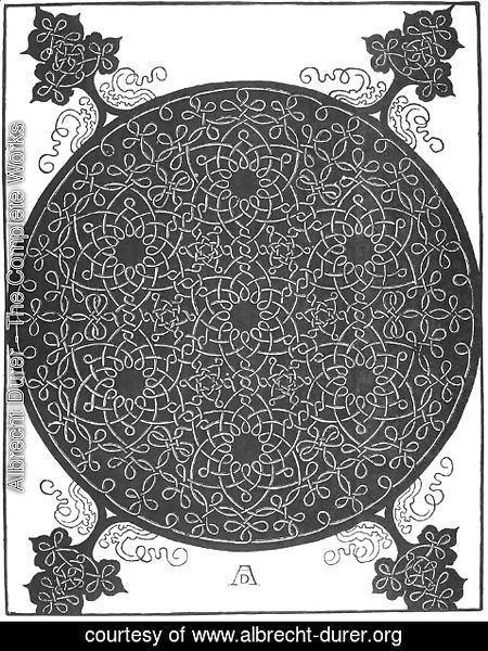 Albrecht Durer - Pattern from the Series of Six Knots 4