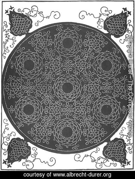 Albrecht Durer - Pattern from the Series of Six Knots 2