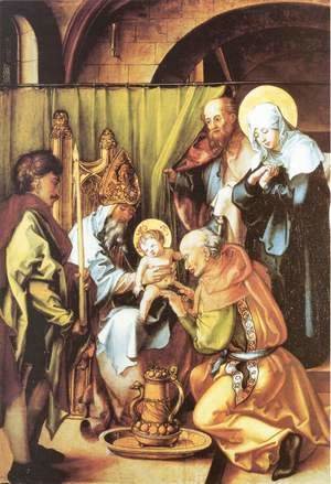 Albrecht Durer - The Seven Sorrows of the Virgin, middle panel
