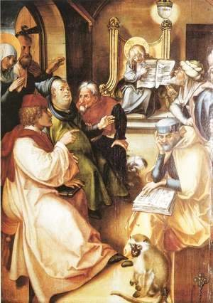 Albrecht Durer - The Seven Sorrows of the Virgin, middle panel 3