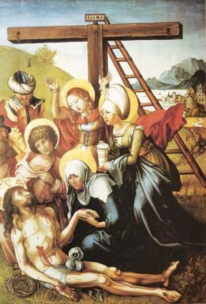 The Seven Sorrows of Mary, middle panel