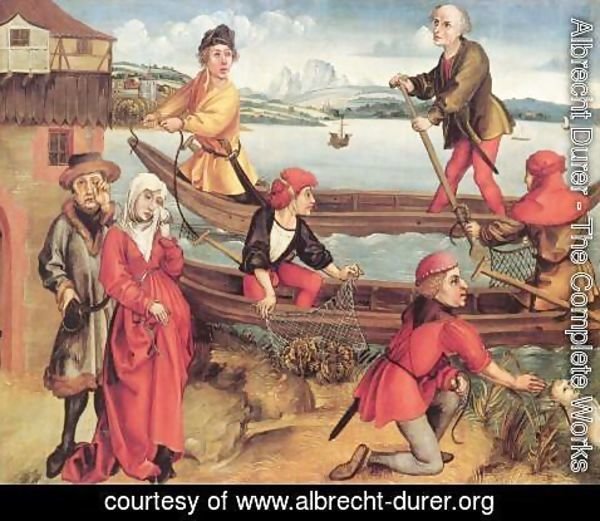 Albrecht Durer - Miraculous rescue of a drowned boy in Bregenz