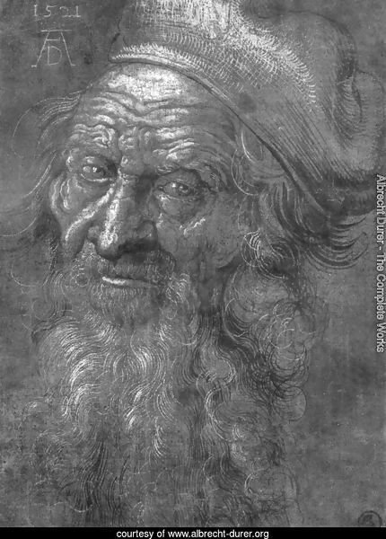 Head of an old man 2