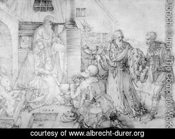 Albrecht Durer - Adoration of the Magi 4