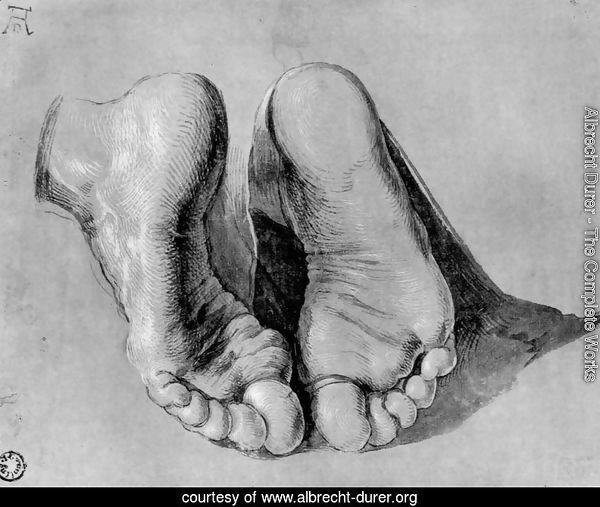 Feet of an apostle