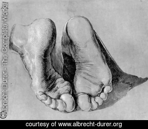 Albrecht Durer - Feet of an apostle