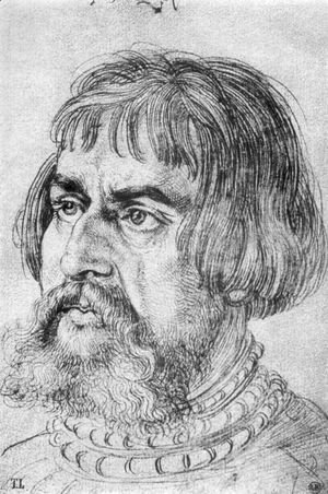 Albrecht Durer - Portrait of Lucas Cranach the Elder