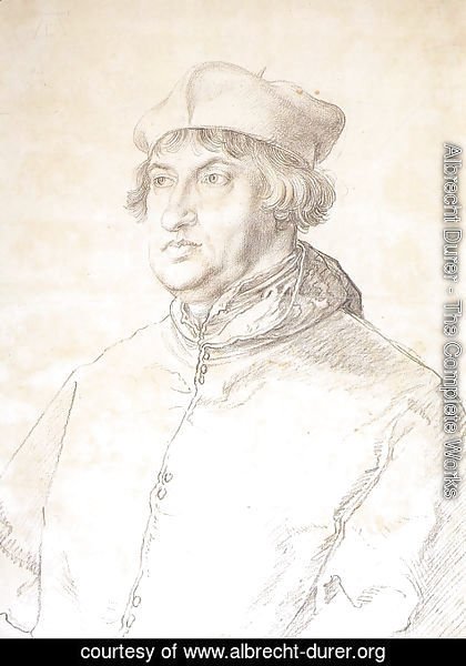 Albrecht Durer - Cardinal Albrecht von Brandenburg