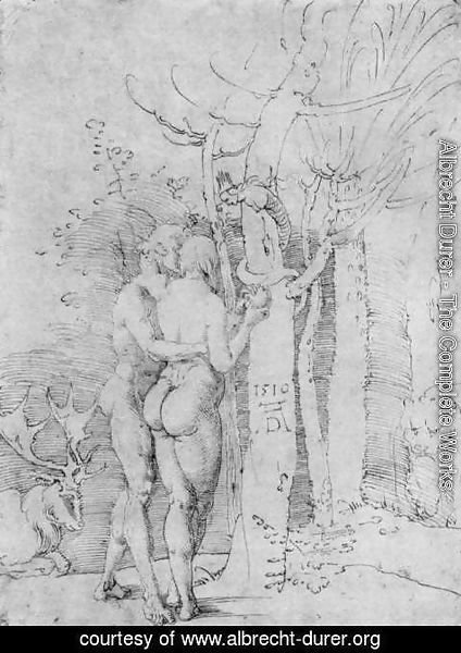 Albrecht Durer - Adam and Eve 4