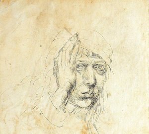 Albrecht Durer - Self-Portrait with a wrap
