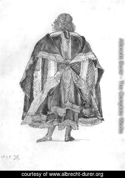 Albrecht Durer - Design to a court dress 2