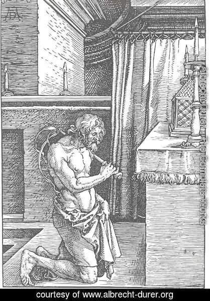 Albrecht Durer - King David does repentance