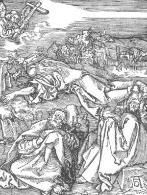 Albrecht Durer - Jesus Christ on the Mount of Olives