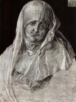 Albrecht Durer - St. Anna (Portrait of Agnes Durer)