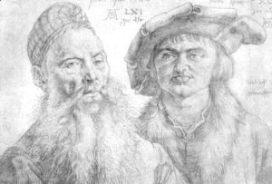 Albrecht Durer - Portrait of Paul Martin and the Topler Pfinzig