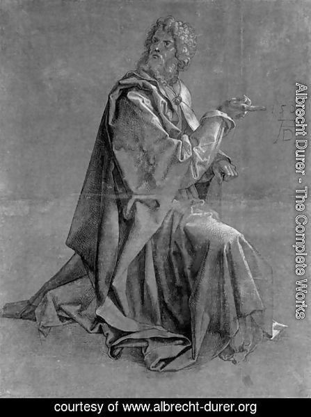 Albrecht Durer - Kneeling Apostle