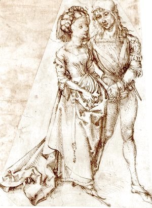 Albrecht Durer - Young couple