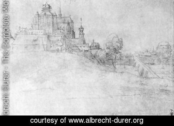 Albrecht Durer - View of Bergen op Zoom