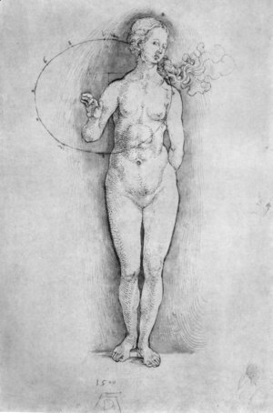 Albrecht Durer - Female Nude 2