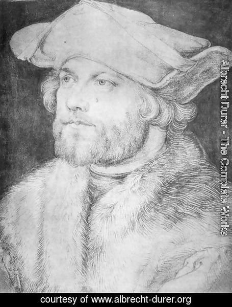 Albrecht Durer - Portrait of a Man (Damia van der Goes)