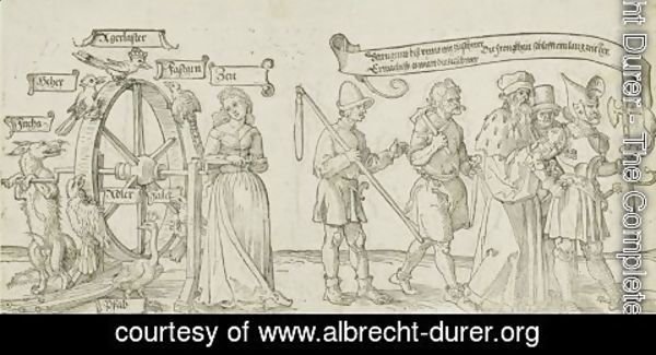 Albrecht Durer - Allegory on Social Injustice