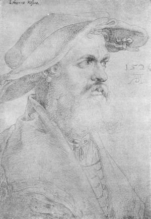Albrecht Durer - Portrait of Hesse Eobanus